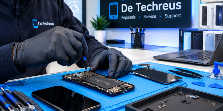 Telefoon reparatie Nederland: snel en vakkundig geholpen door De Techreus